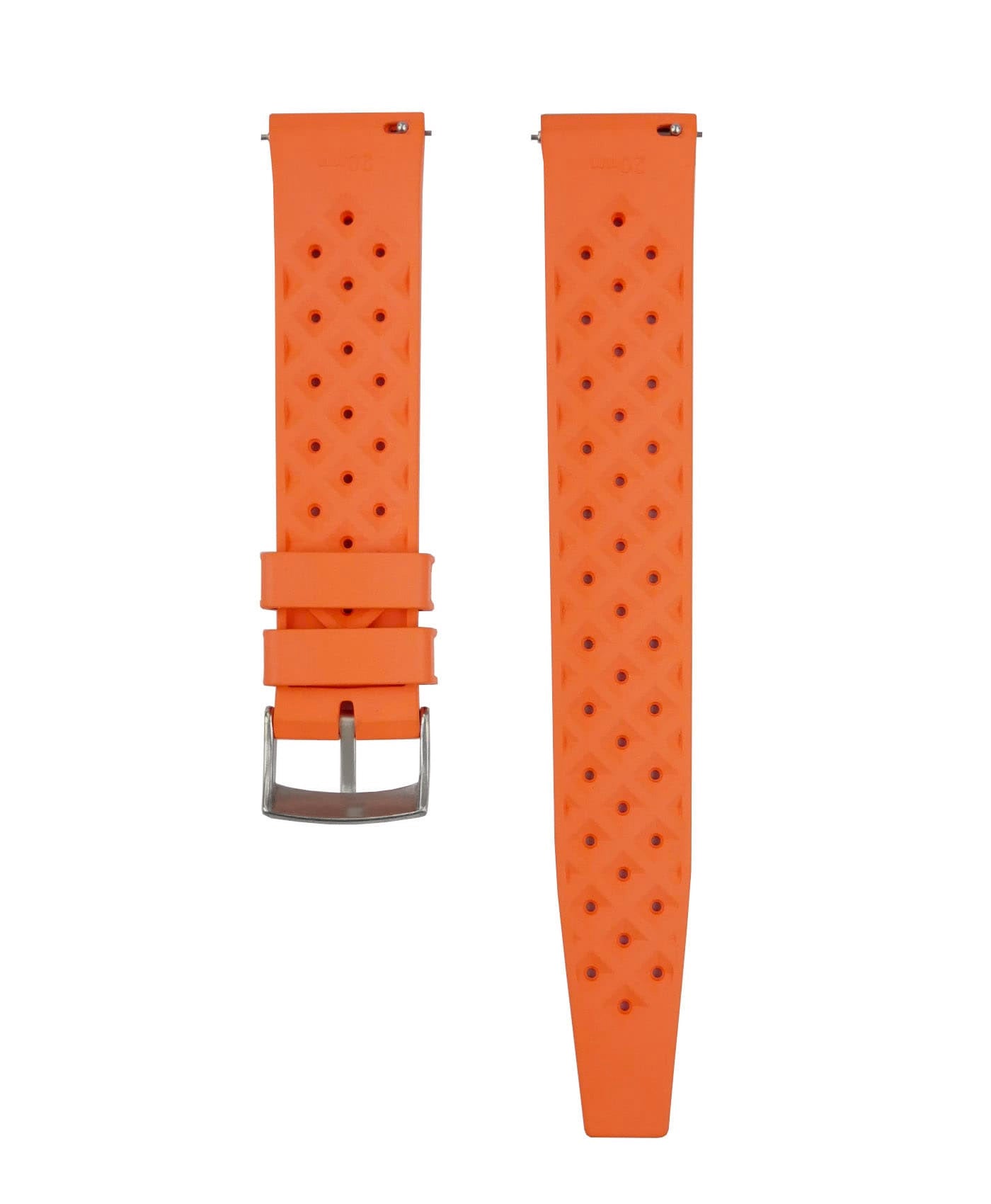 Tropical Style Rubber Watch Strap